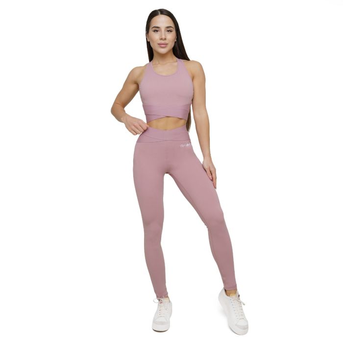 Agile női leggings Woodrose - GymBeam L