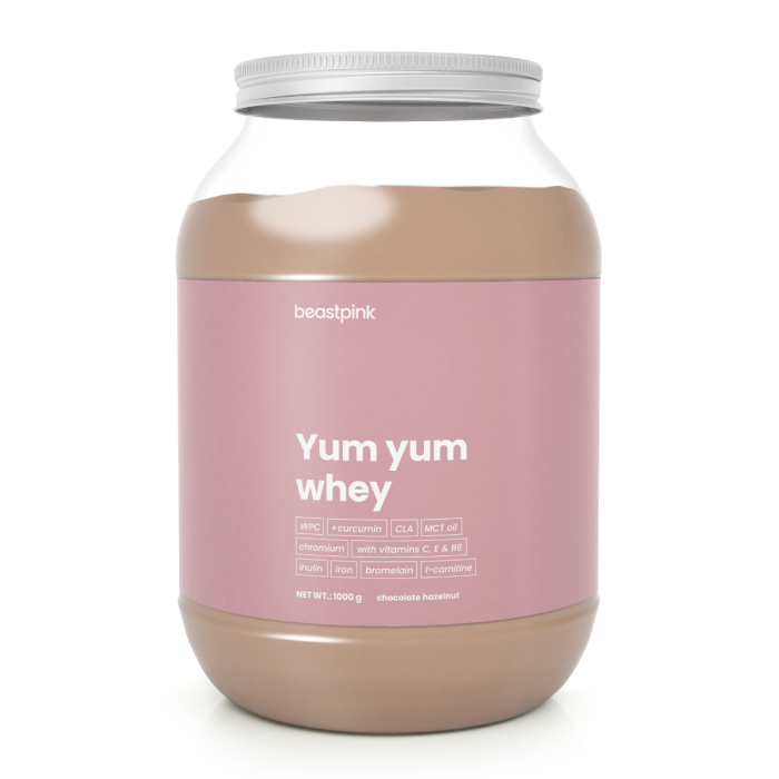 Yum Yum Whey - BeastPink 1000 g - vanília fagylalt