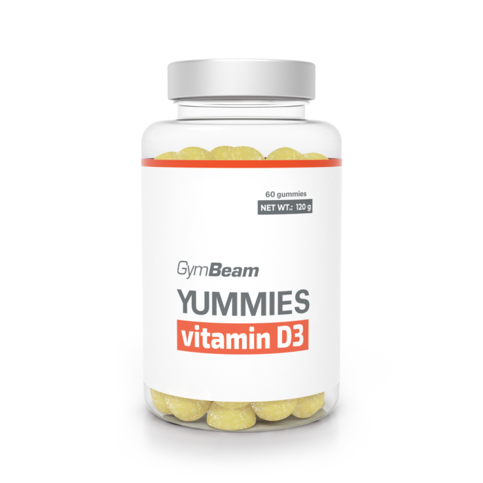 Yummies D3-vitamin - GymBeam 120 g