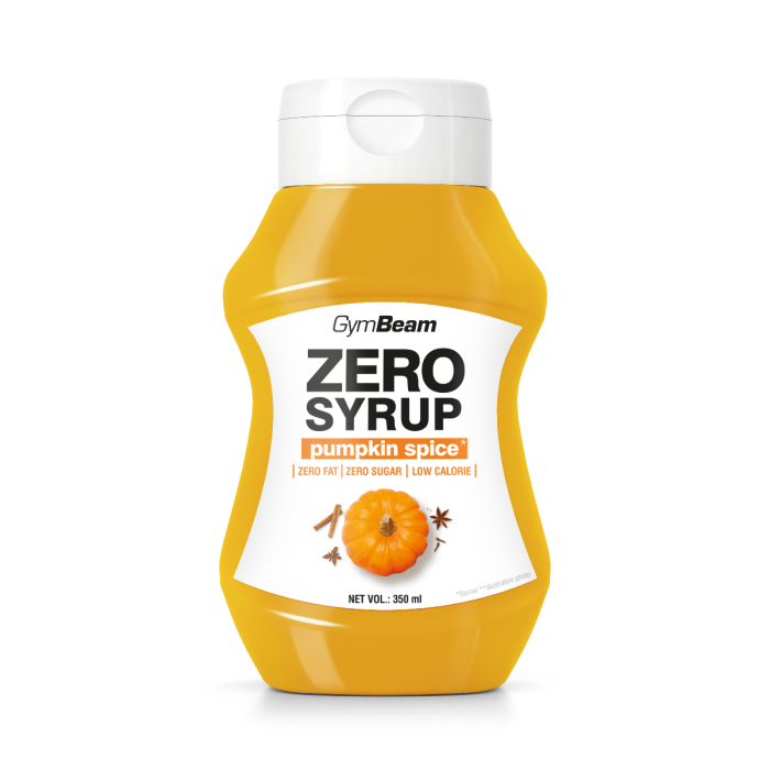 ZERO Pumpkin Spice szirup - GymBeam 350 ml