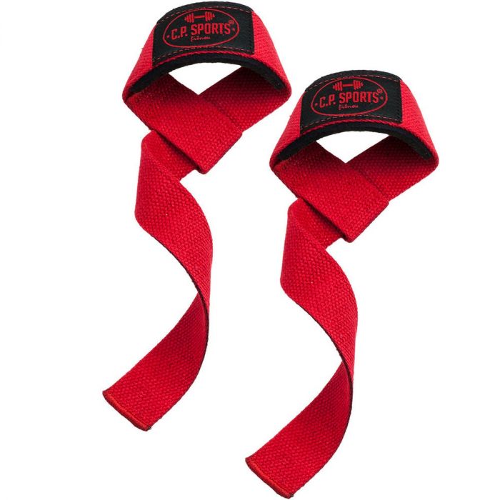 Lifting straps red - C.P. Sports