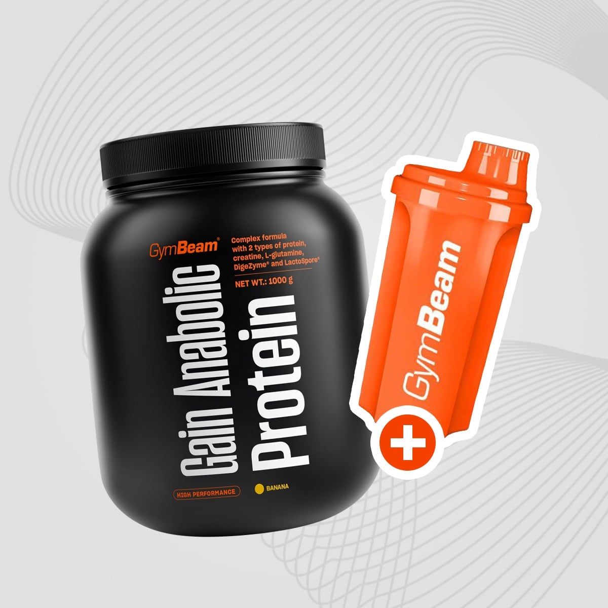 Gain Anabolic Protein - GymBeam + ajándék