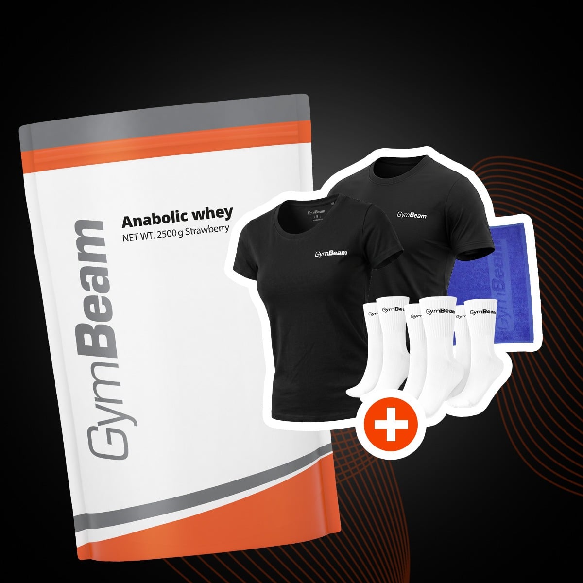Anabolic Whey - GymBeam + ajándékok