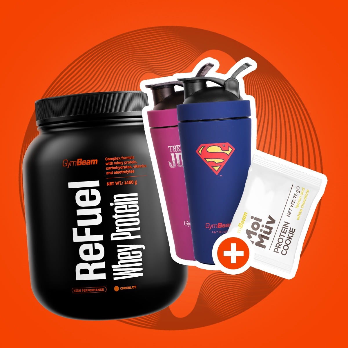 ReFuel Whey Protein - GymBeam + ajándékok