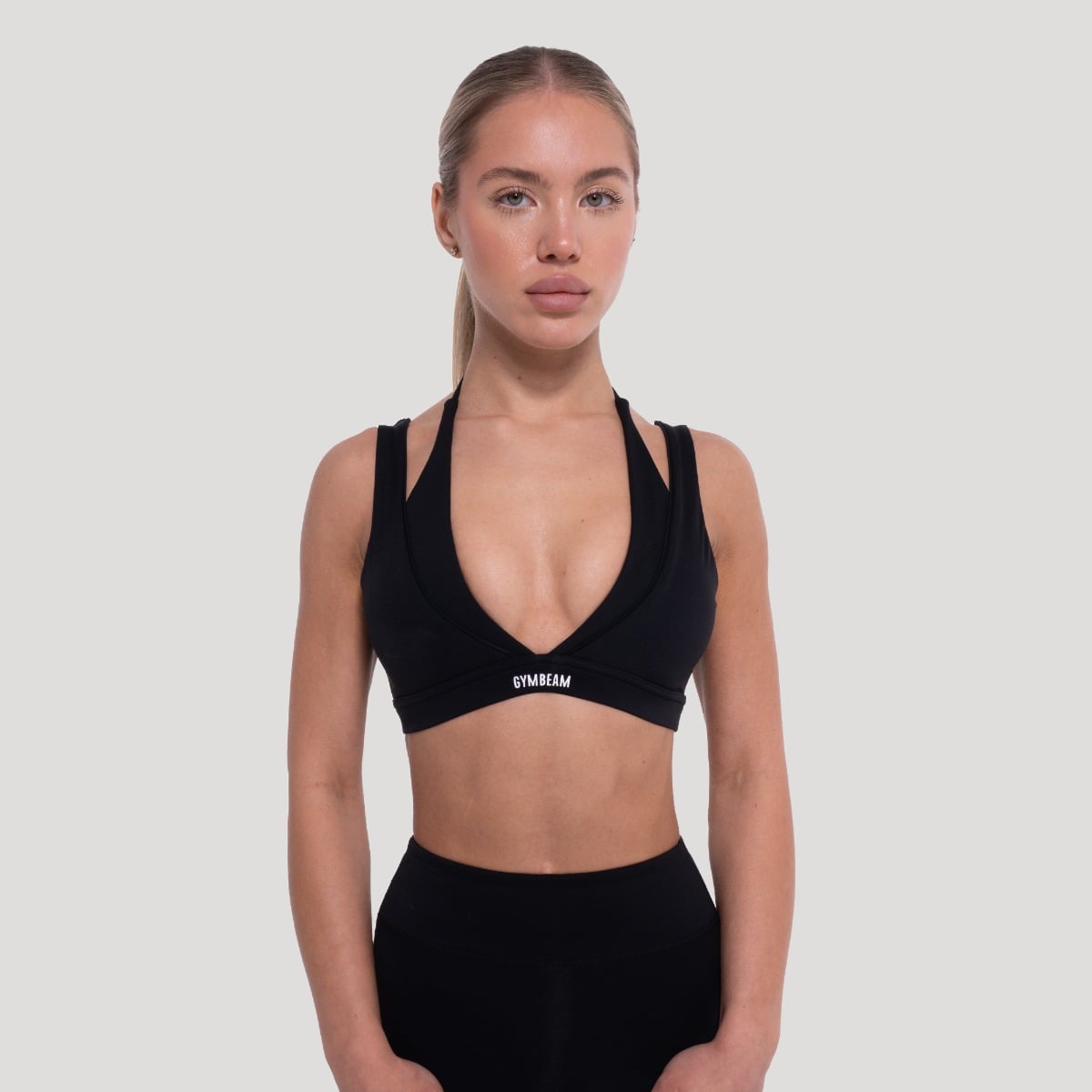 Flow Black sportmelltartó - GymBeam