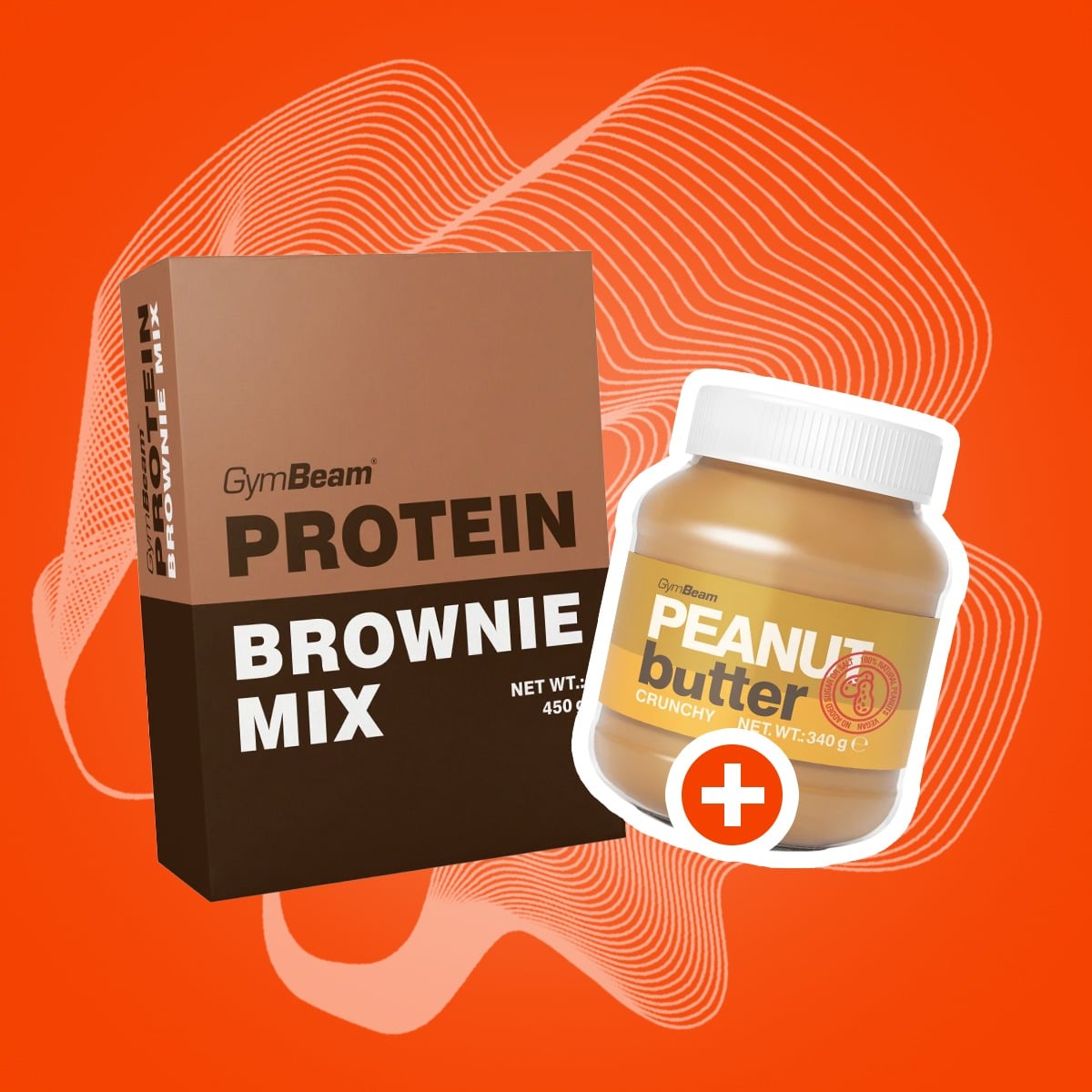Protein Brownie Mix - GymBeam + ajándék