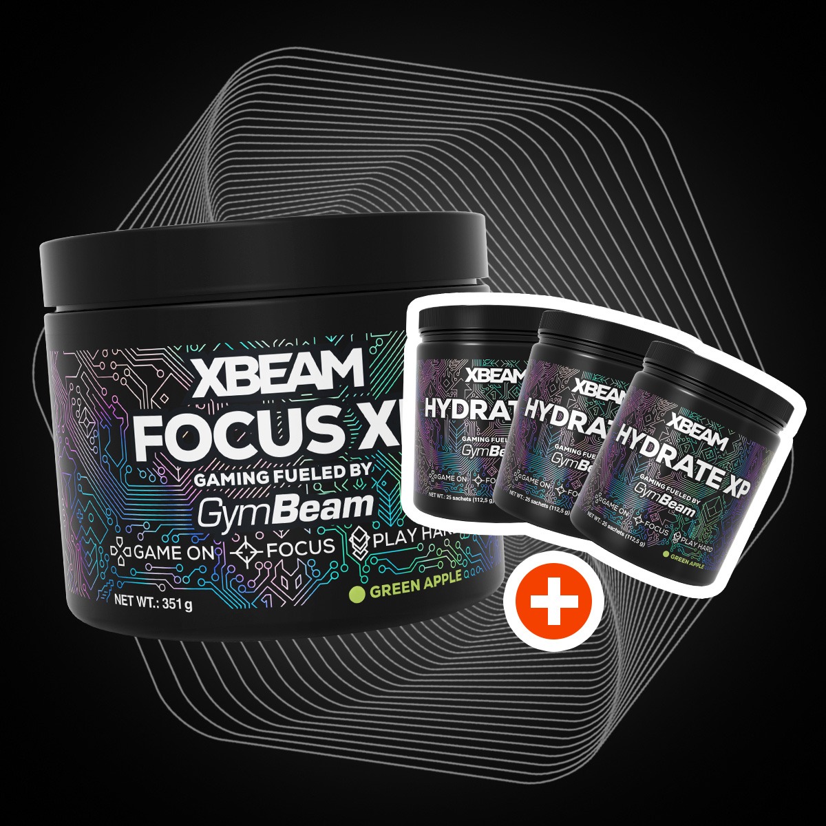 XBEAM Focus XP - GymBeam + ajándék