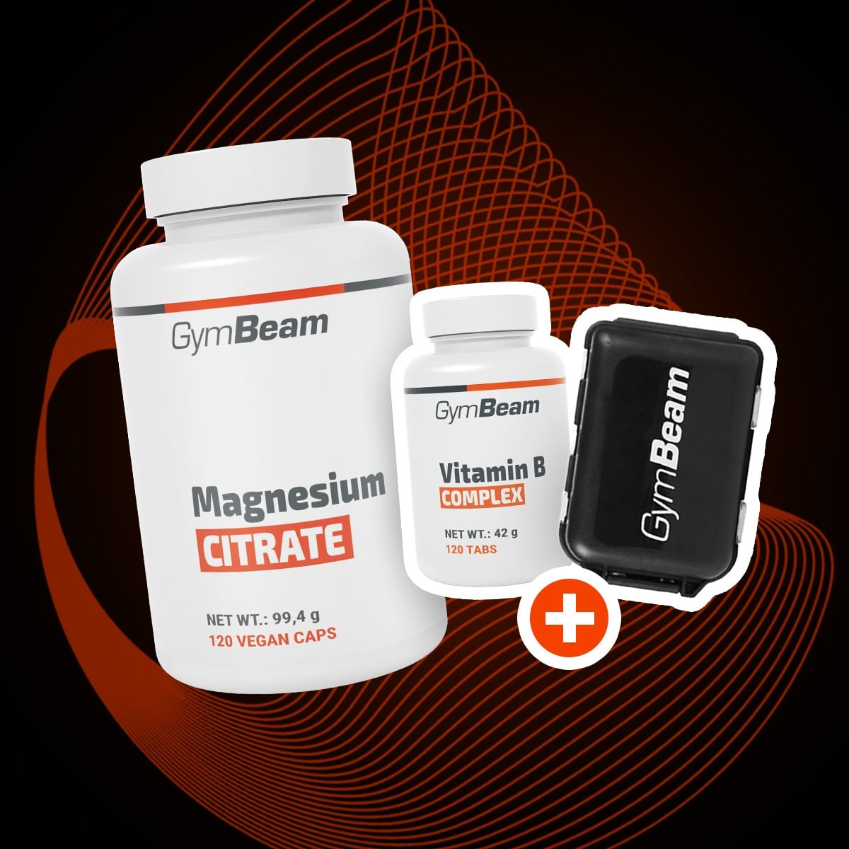 Magnézium-citrát kapszula - GymBeam + ajándékok