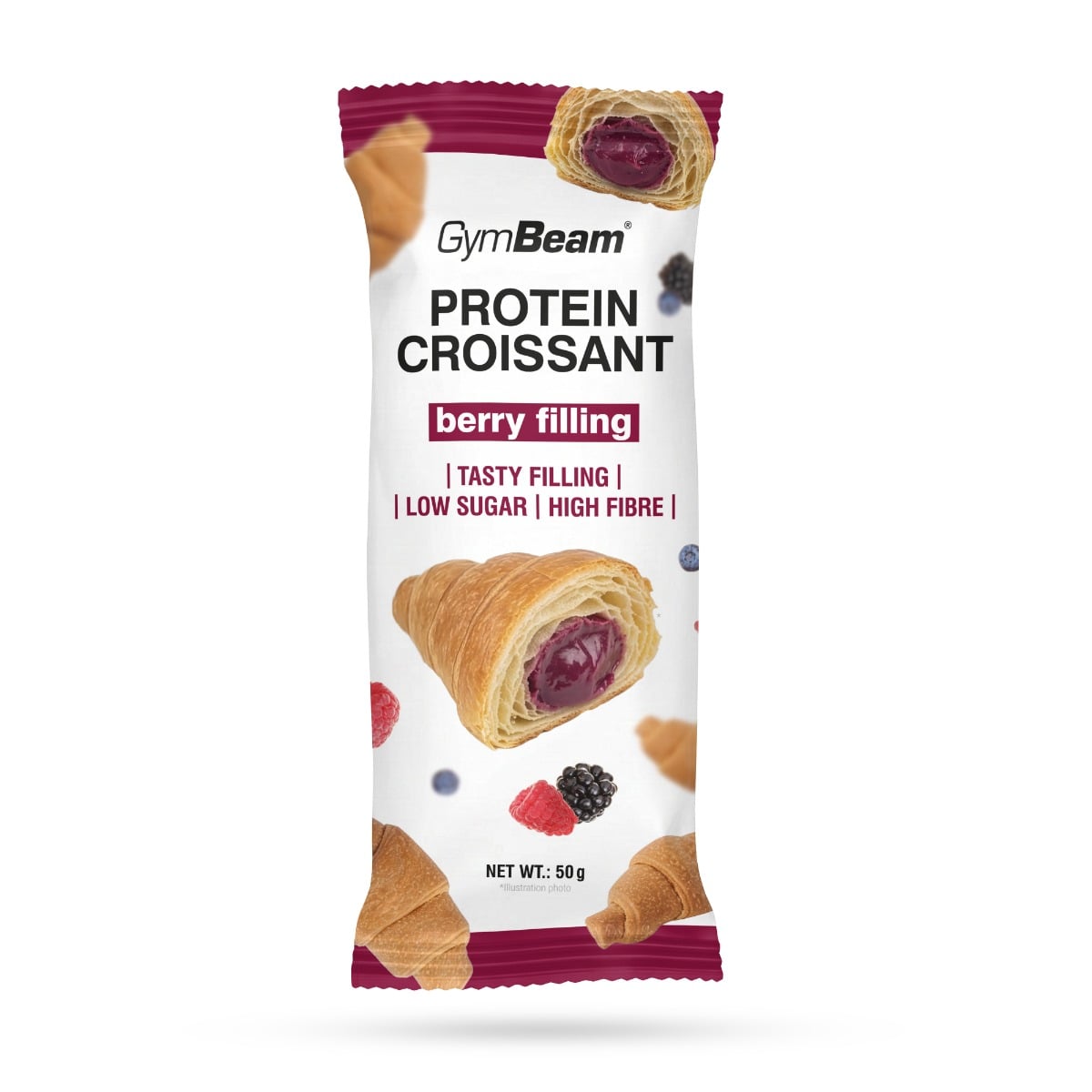 Fehérjés croissant gyümölcsös töltelékkel – GymBeam