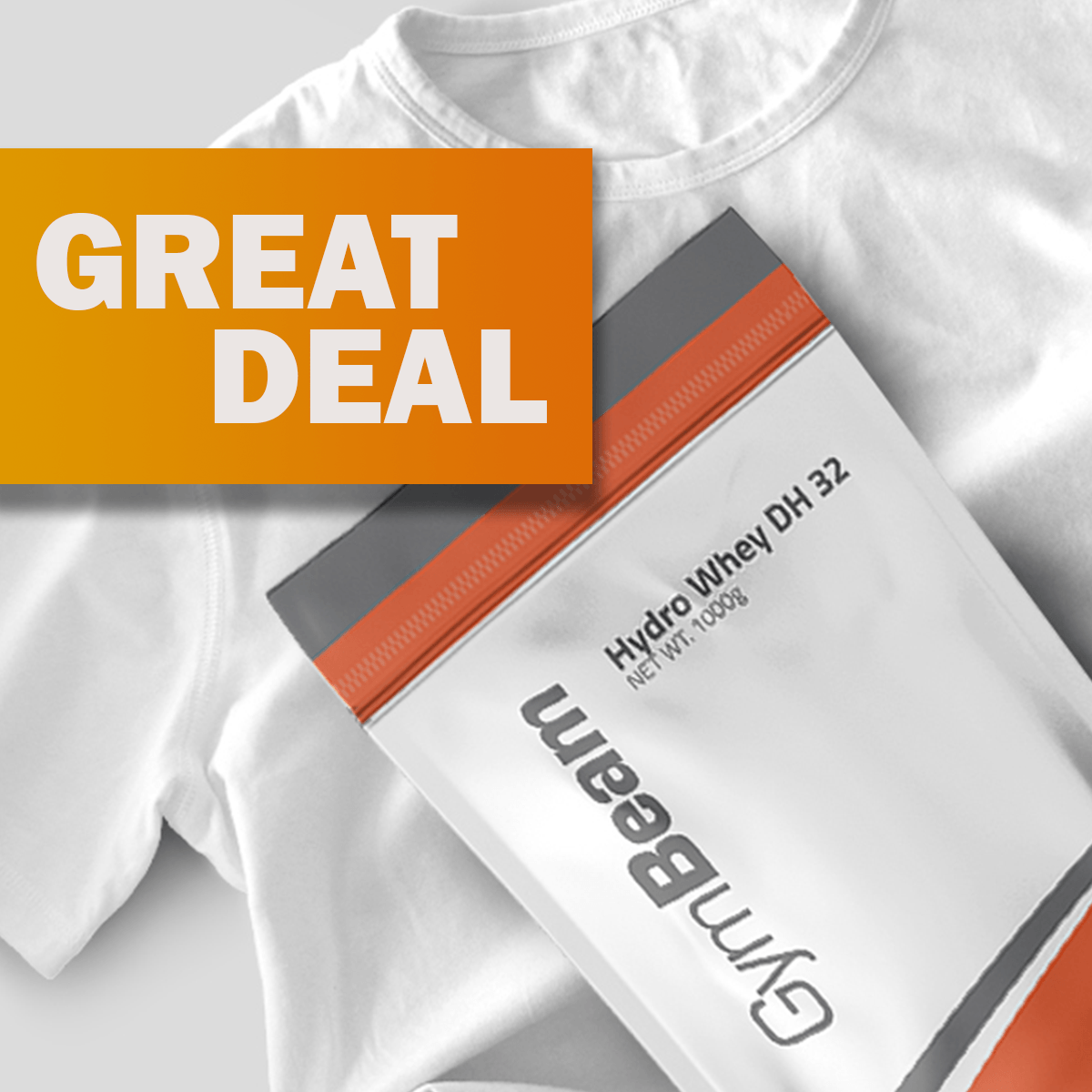 GymBeam Hydro Whey DH 32 - Íz: Csokoládé | Tömeg: 1 g | Csomag: 8 · záber 9