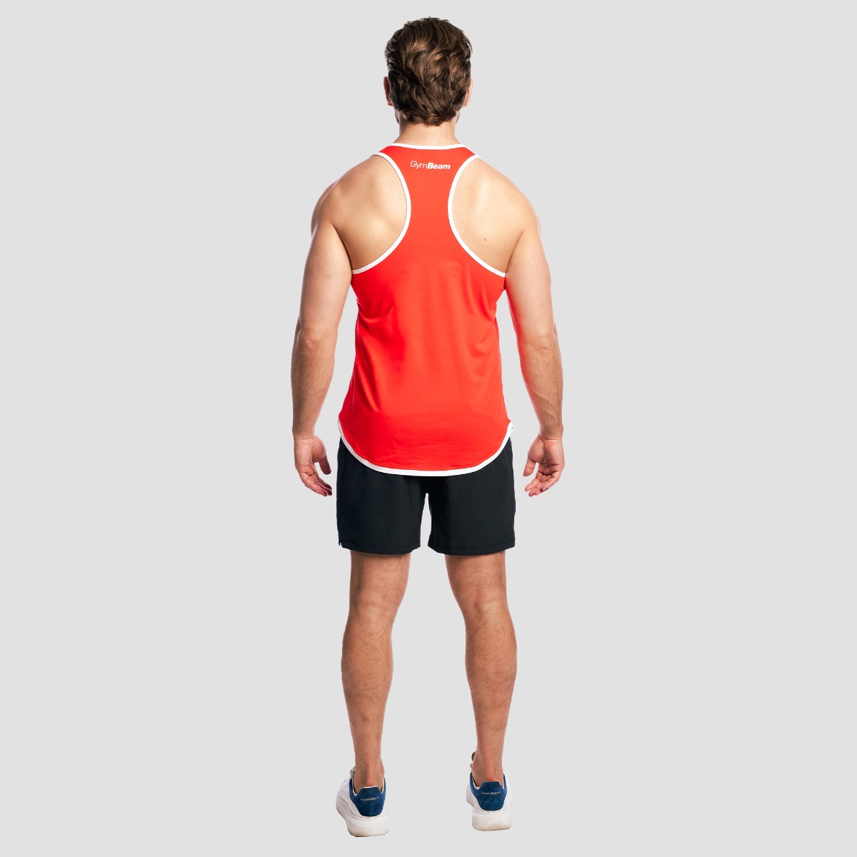 GymBeam Lifting Society Stringer Flame - Méret: S | Szín: Piros | Tömeg: 0,141 g | Csomag: 130 · záber 6