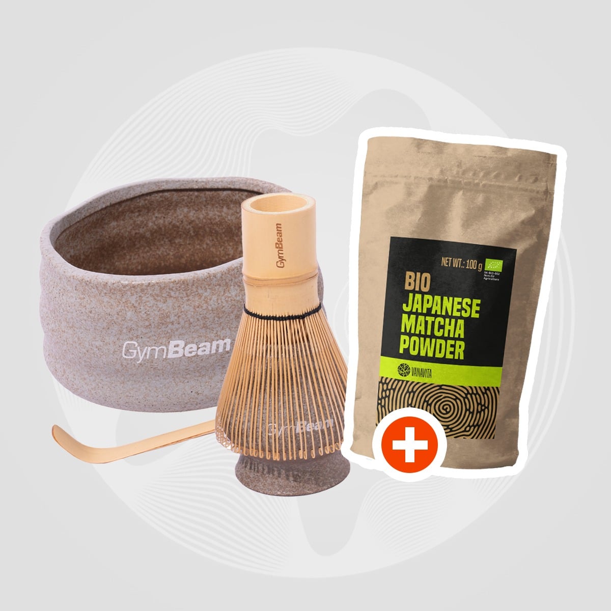 Matcha tea szett - GymBeam + ajándék