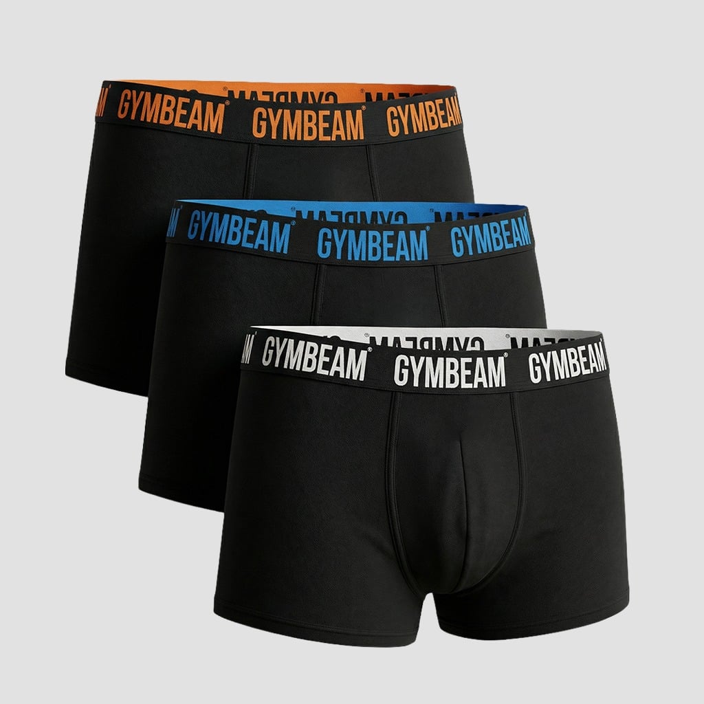 FIT Trunks férfi boxeralsó 3Pack Black - GymBeam