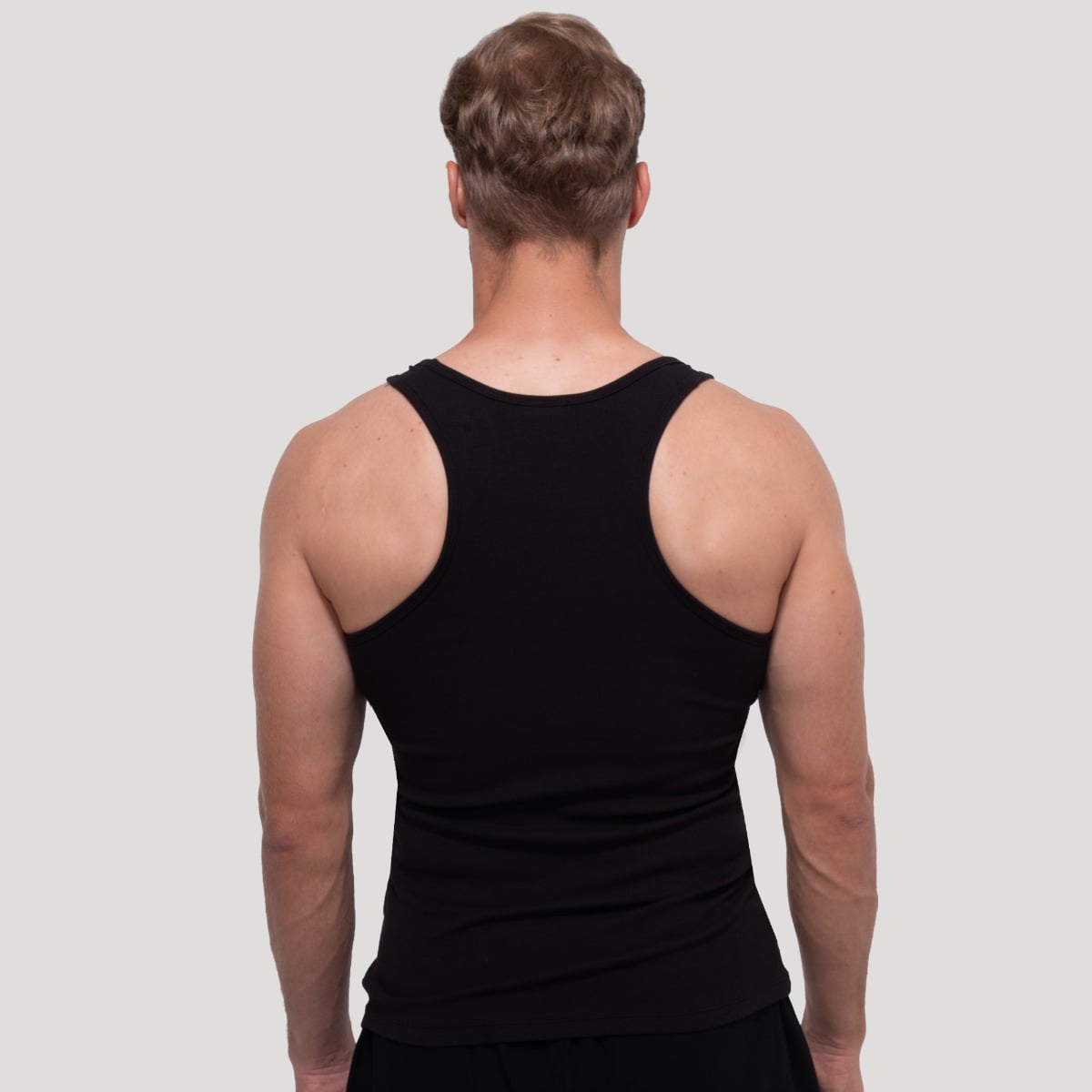 Tielko Persistence Ribbed Black - GymBeam