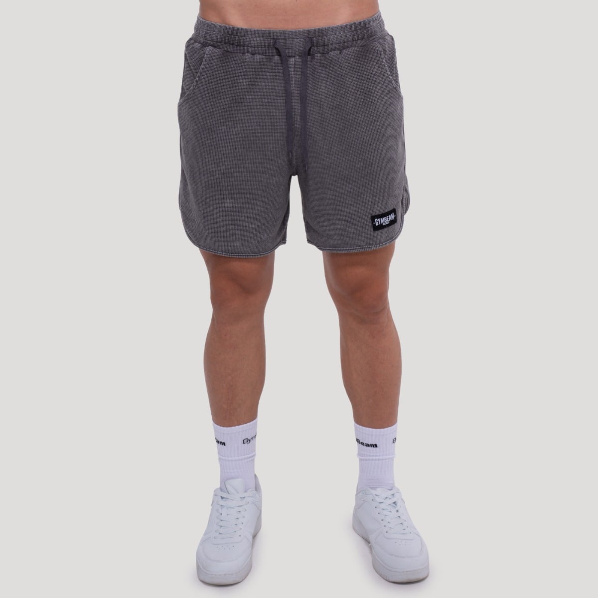 Rövidnadrág Persistence Washed Gray - GymBeam
