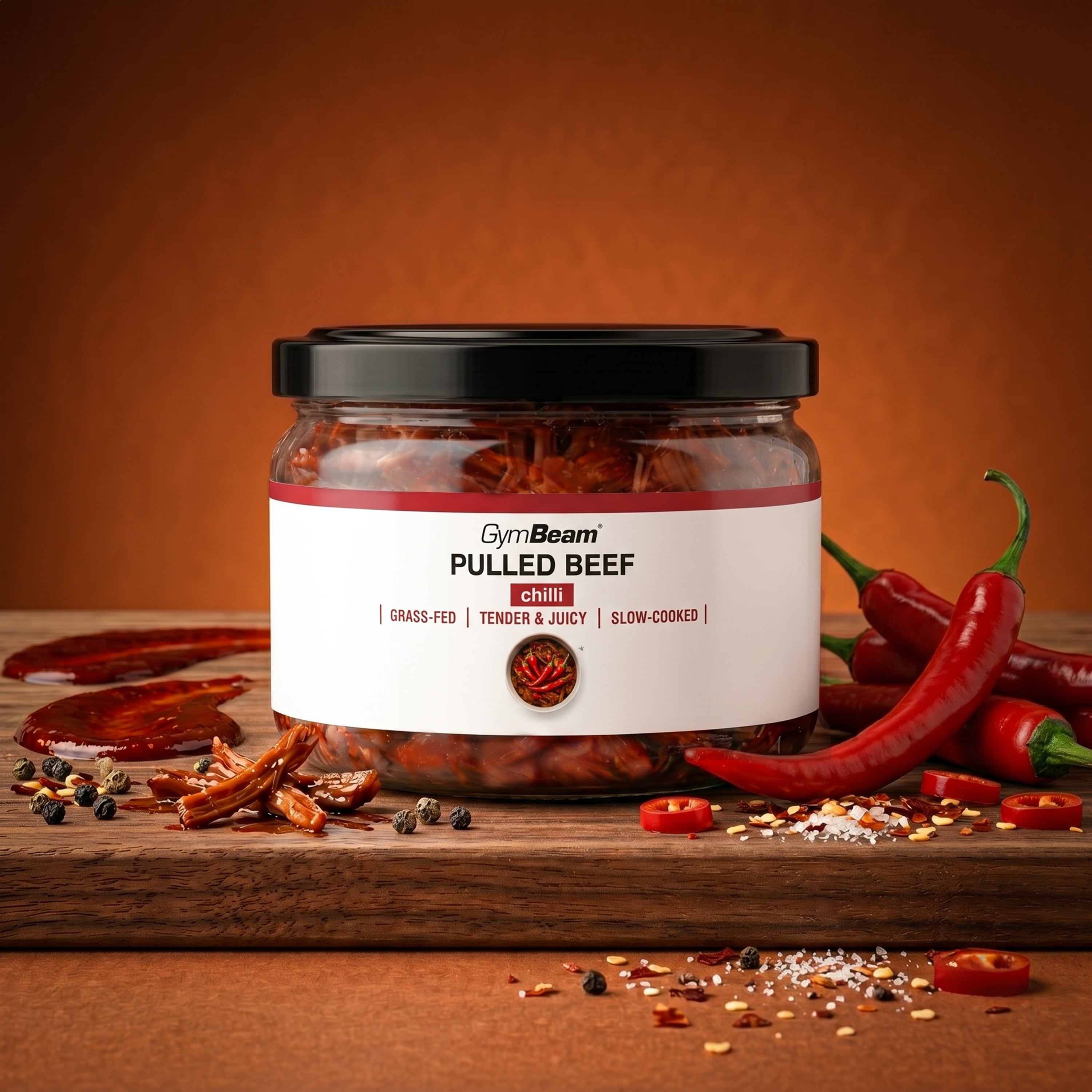 Chilis tépett marhahús – GymBeam