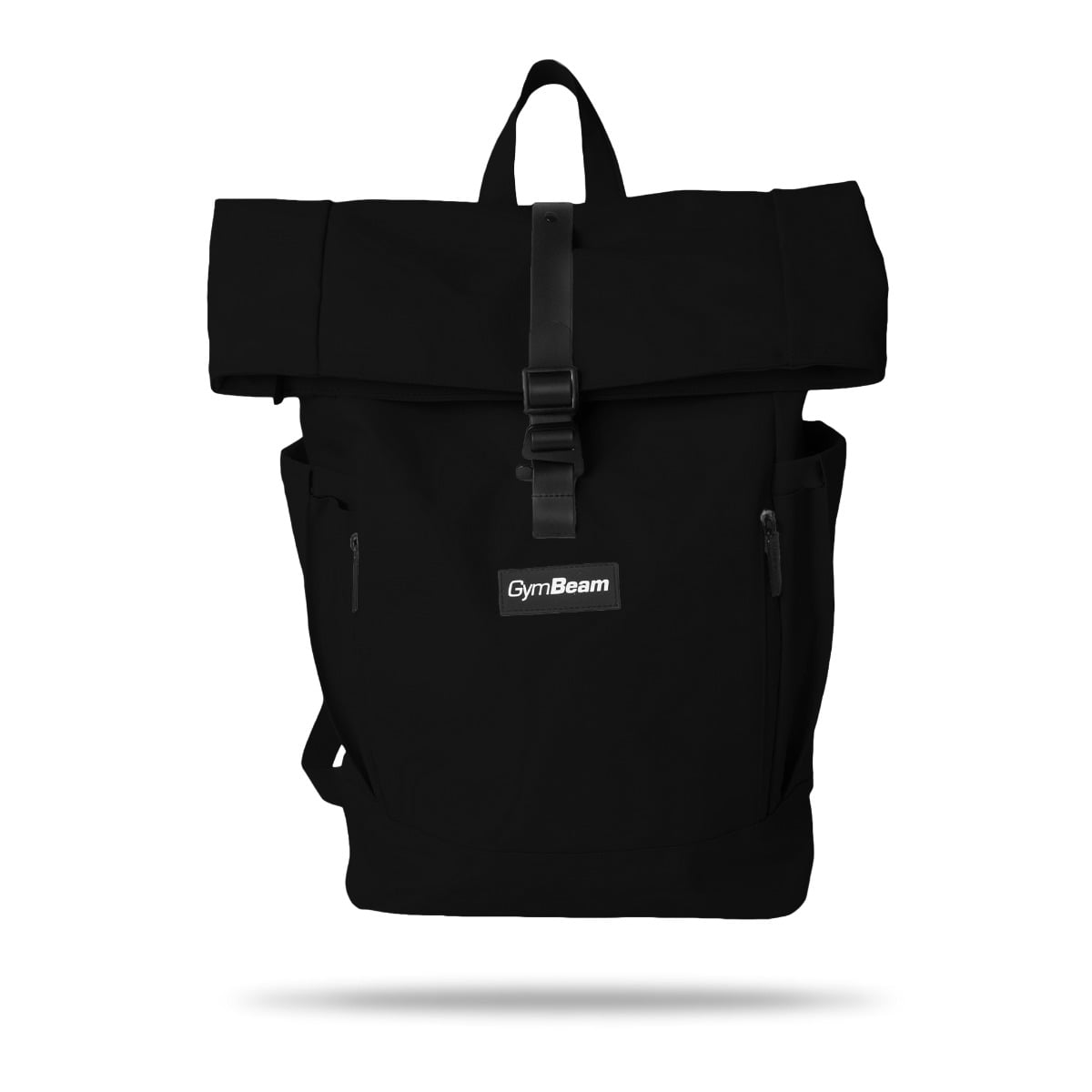 Rolltop hátizsák Black - GymBeam