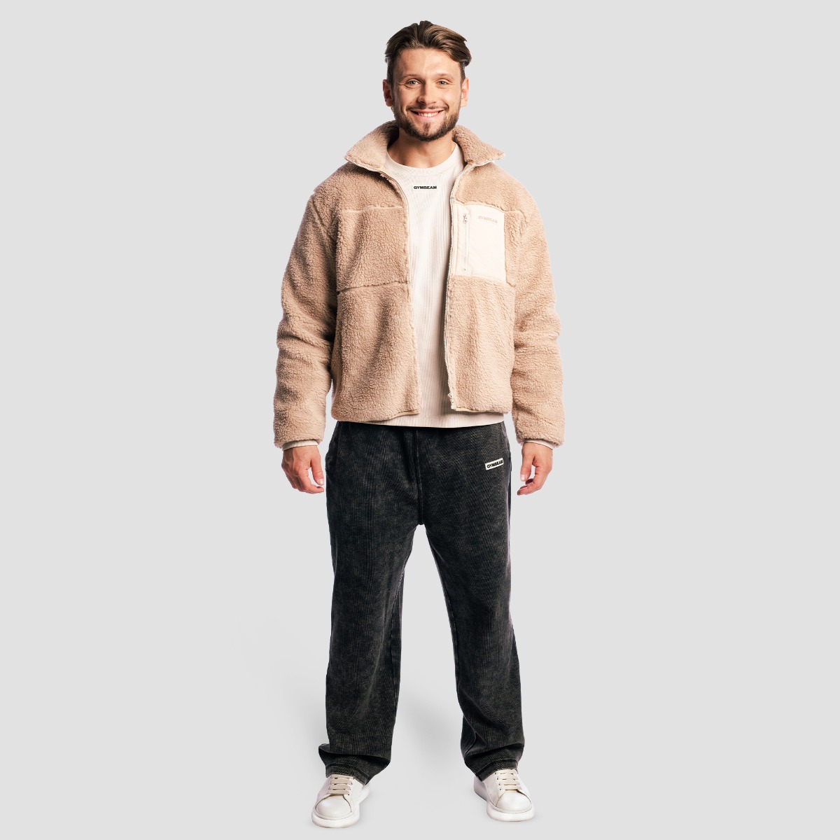 GymBeam Sherpa Jacket Canyon · záber 7