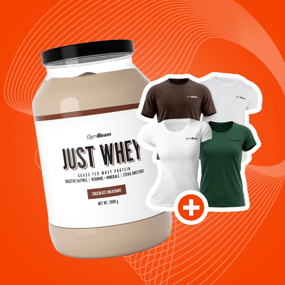 Just Whey Grass-Fed Protein – GymBeam + ajándék