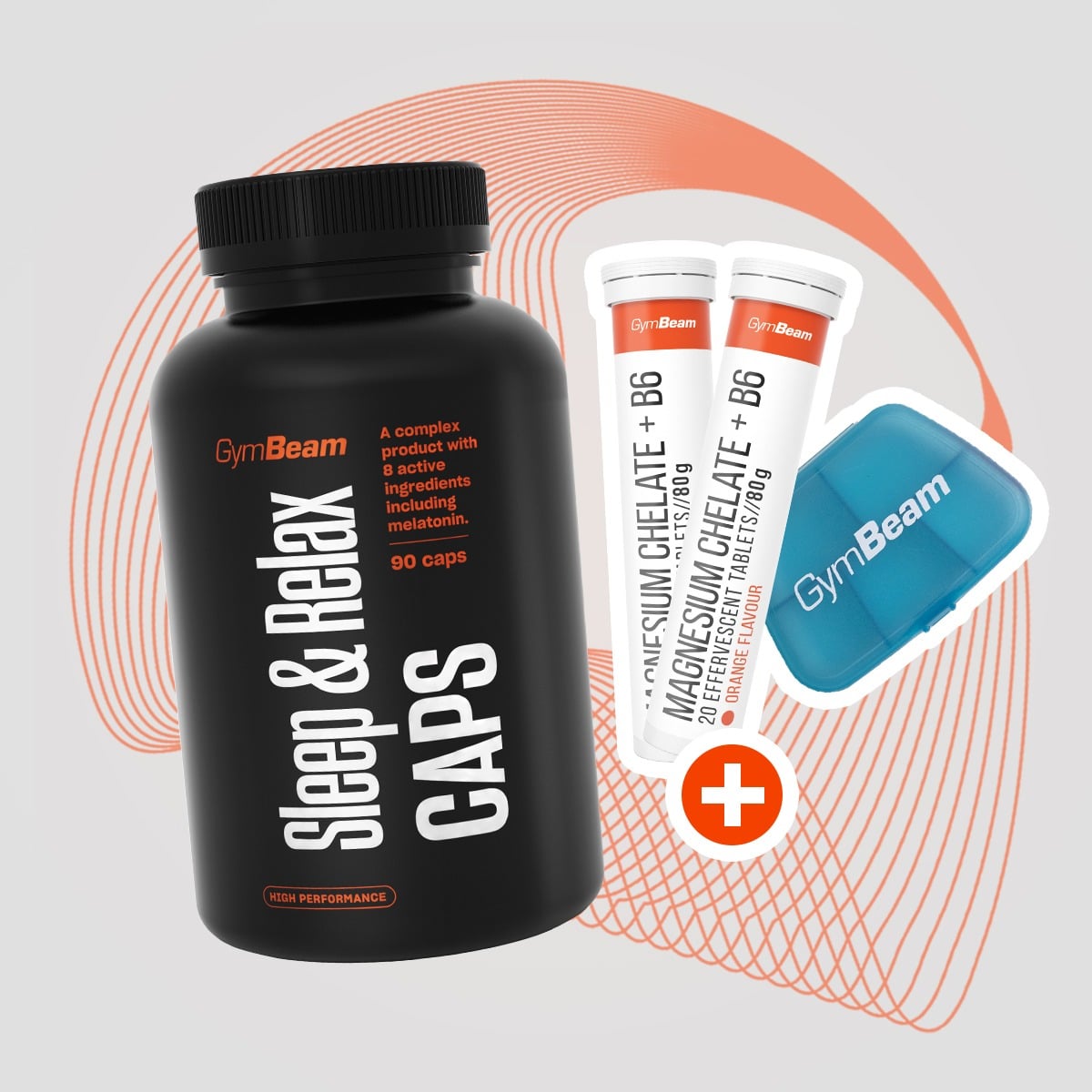 Sleep & Relax CAPS - GymBeam + ajándékok