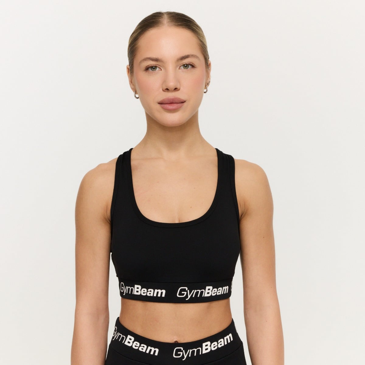 Simple sportmelltartó Black - GymBeam