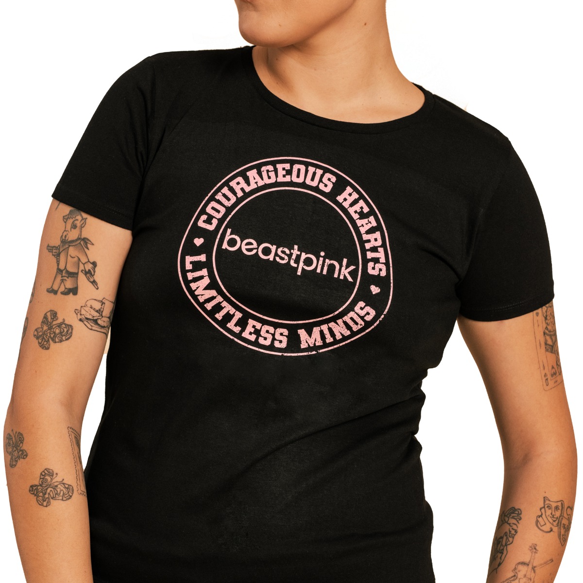 BeastPink Serenity női póló Black · záber 6