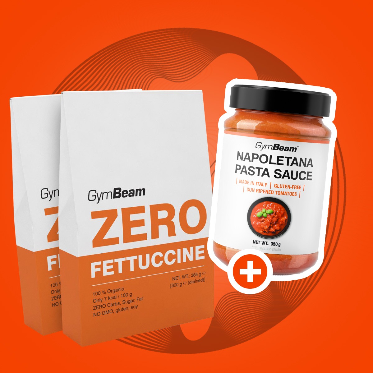 BIO Zero Fettuccine 385g – GymBeam + ajándék