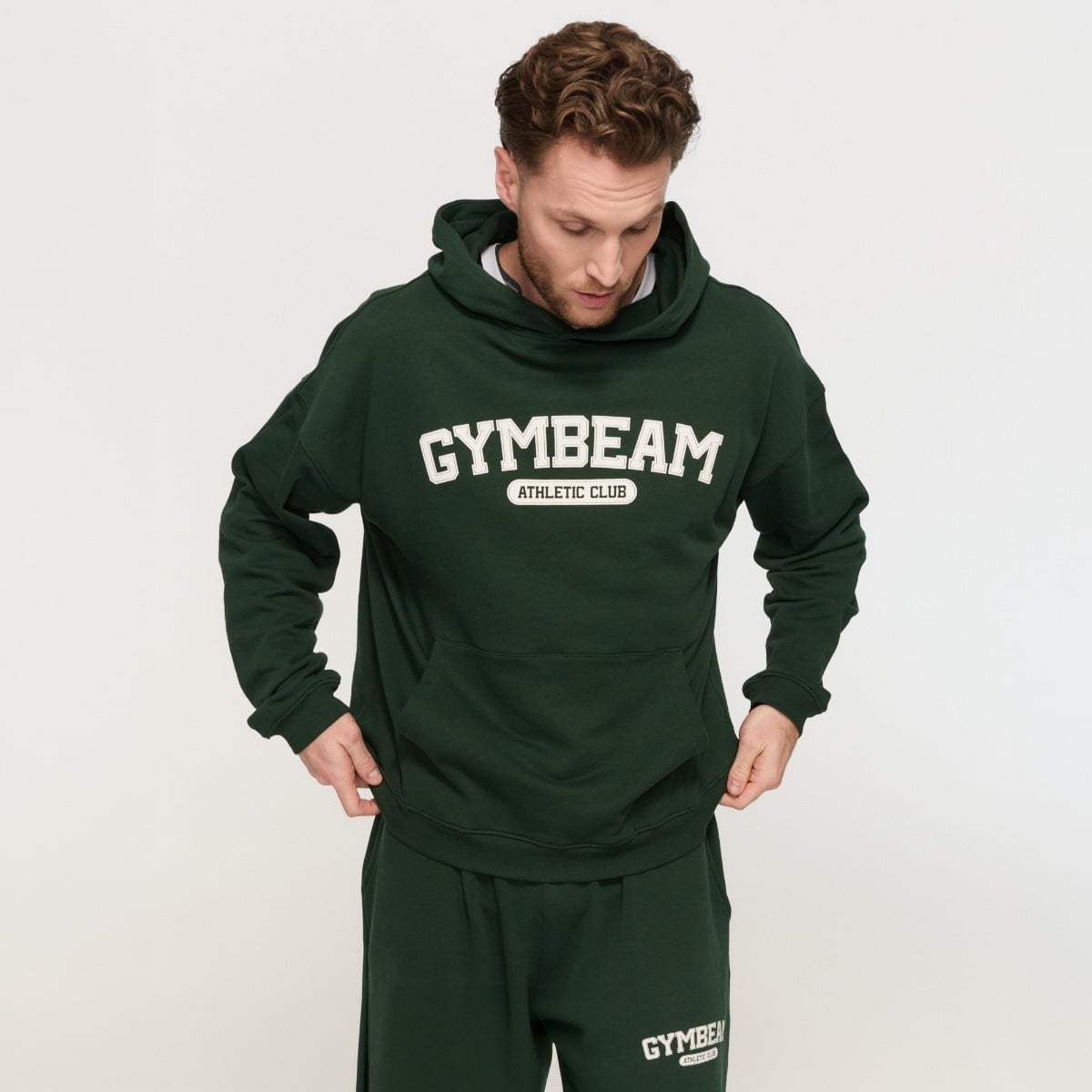 Varsity pulóver Green - GymBeam