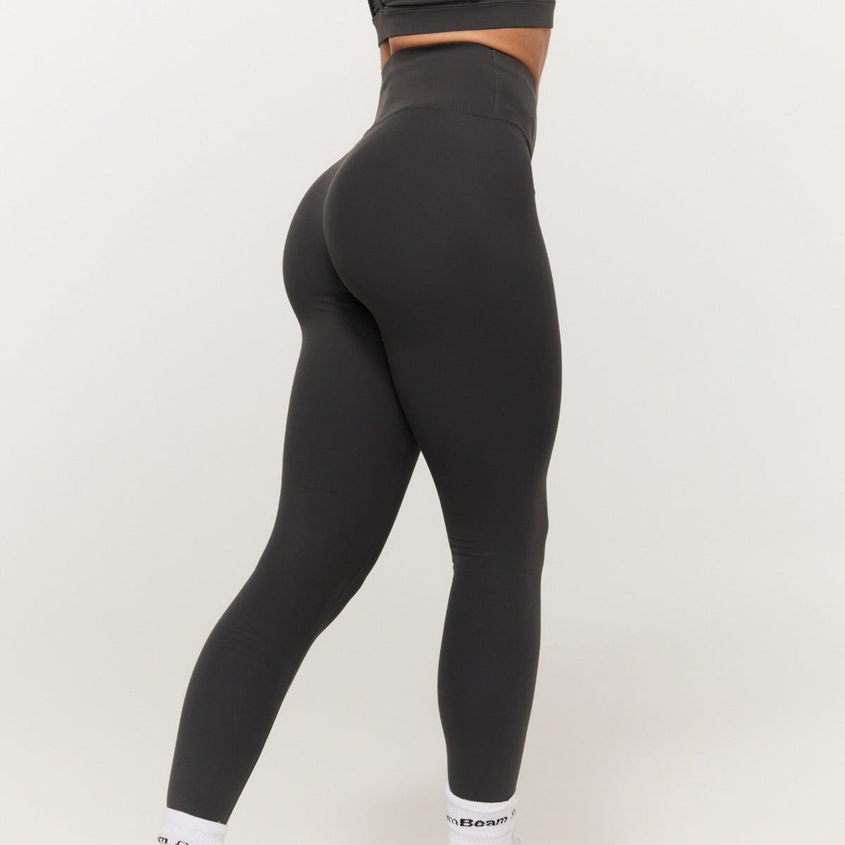 BEAT női leggings Charcoal - GymBeam