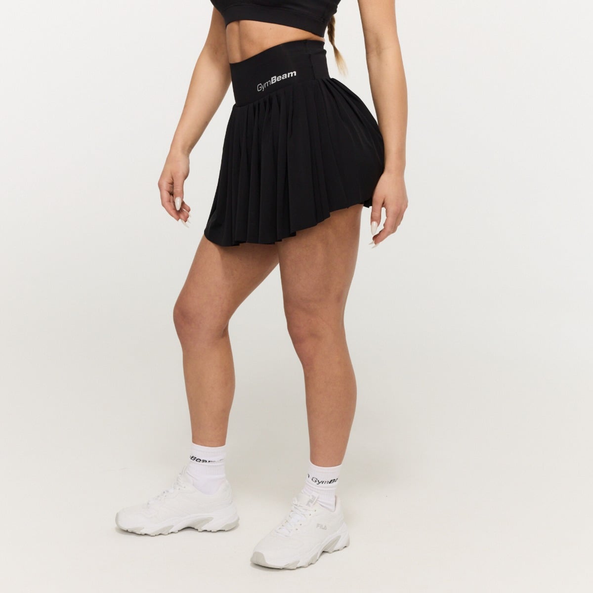 BEAT női skort Black - GymBeam