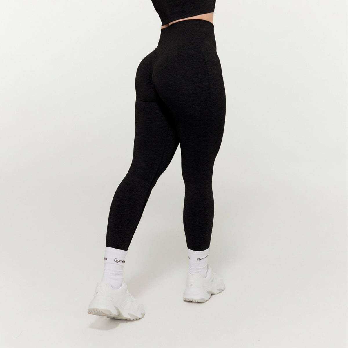 FLO női Leggings Grafit - GymBeam