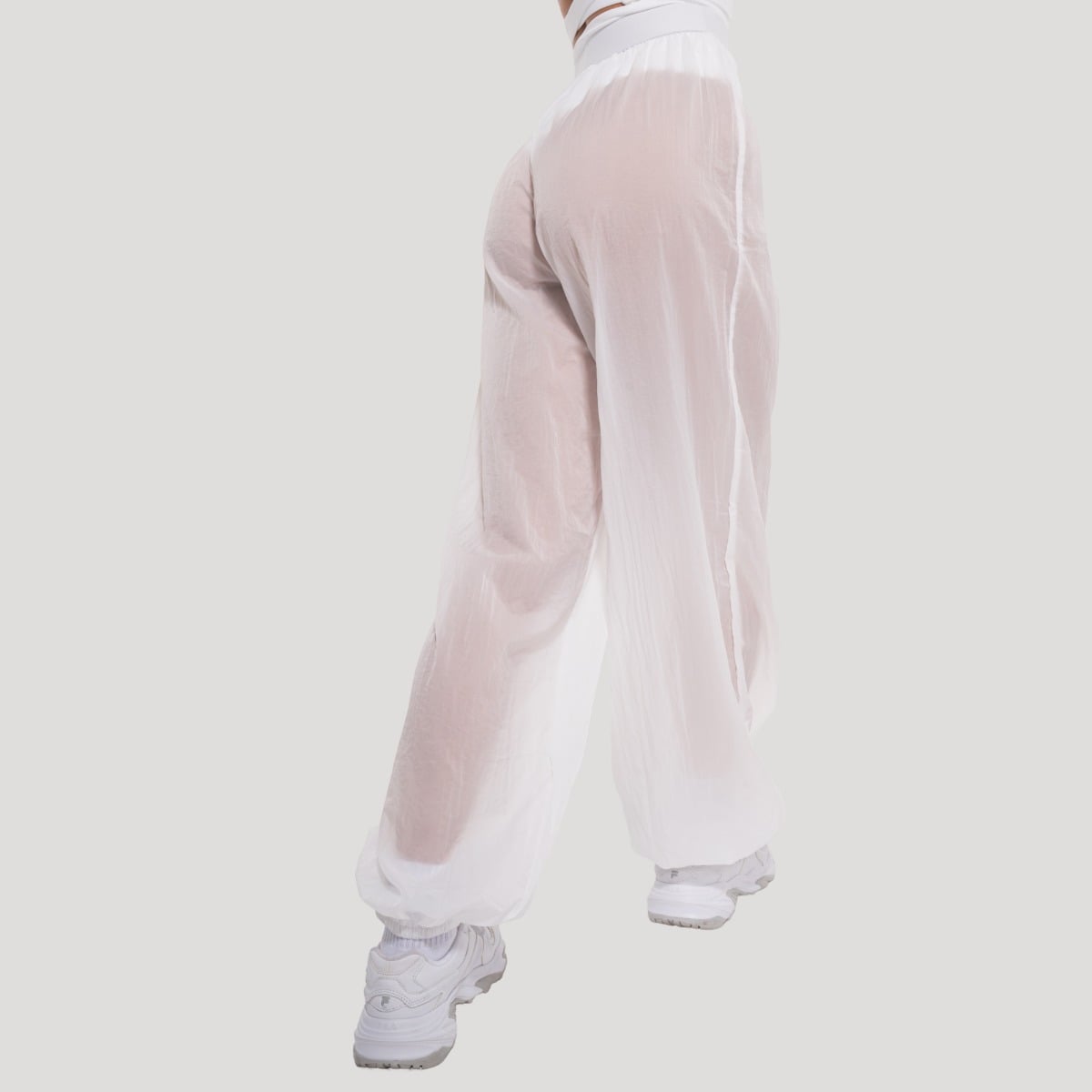 Flow női nadrág White – GymBeam