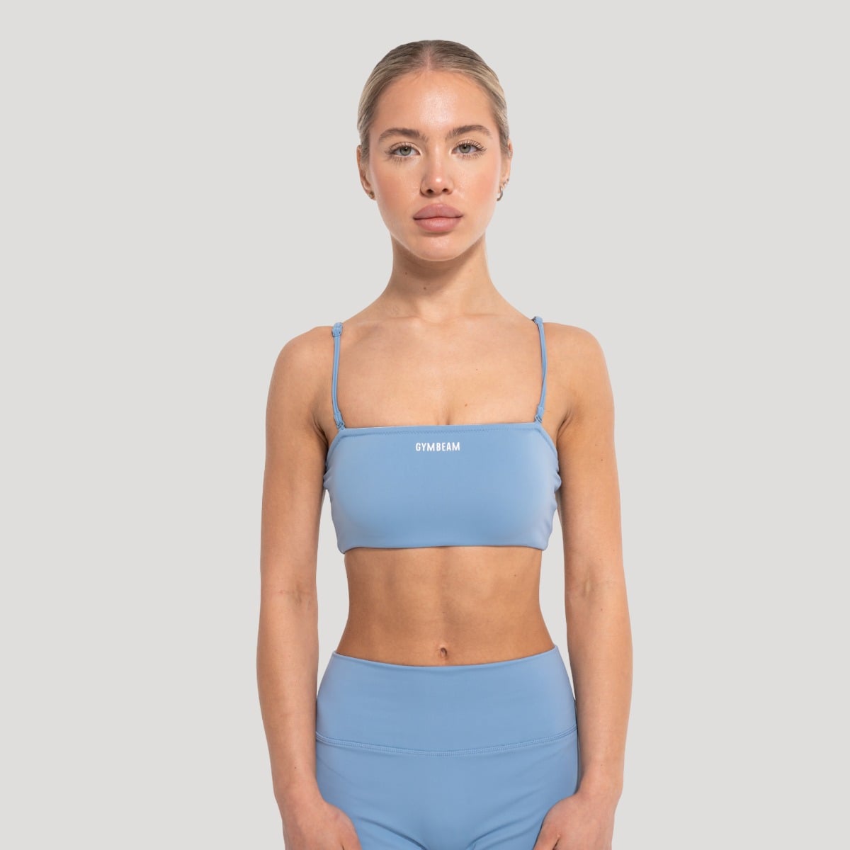 Női sportmelltartó Flow Azure - GymBeam