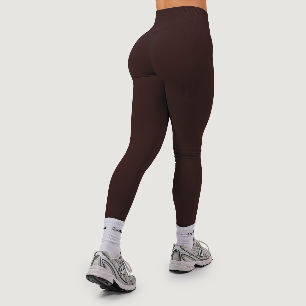 NEO női varrásmentes leggings Mocha - GymBeam