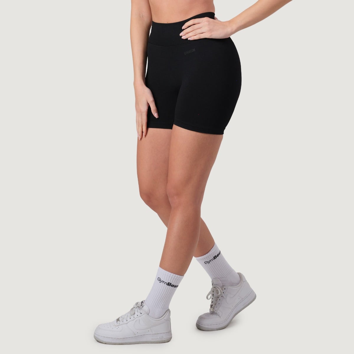 GymBeam Women‘s NEO Seamless Shorts Black - Méret: XS | Szín: Fekete | Tömeg: 0,132 g | Csomag: 120 · záber 9