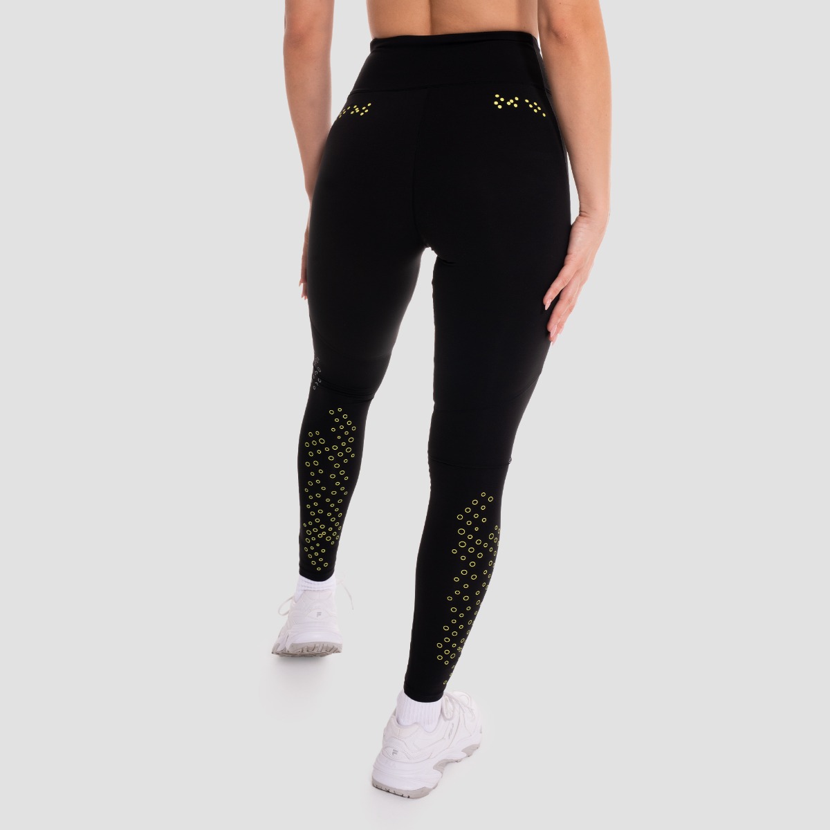 Women‘s Pace Leggings Black - GymBeam