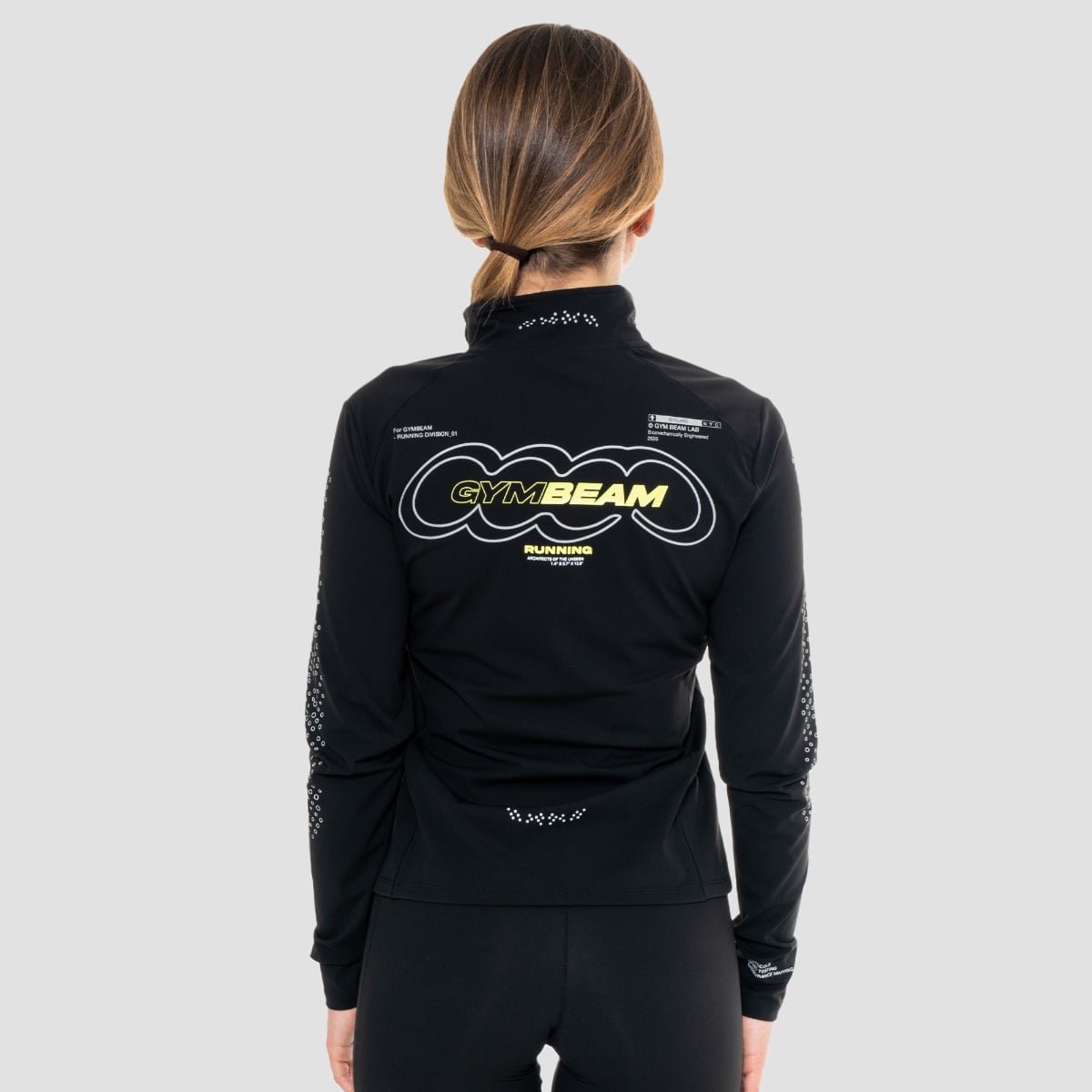Women‘s Pace Longsleeve Black - GymBeam