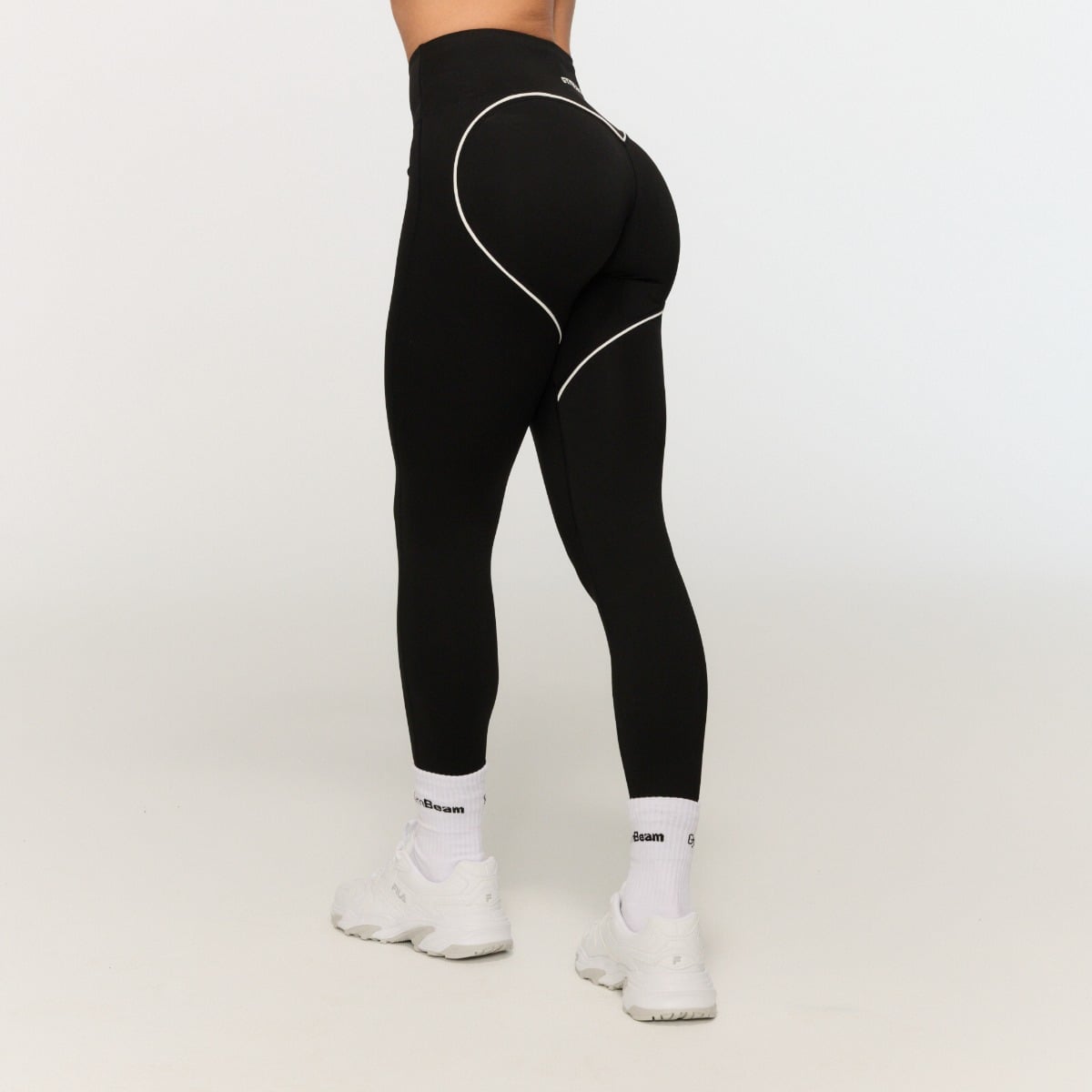 Varsity női leggings Black - GymBeam