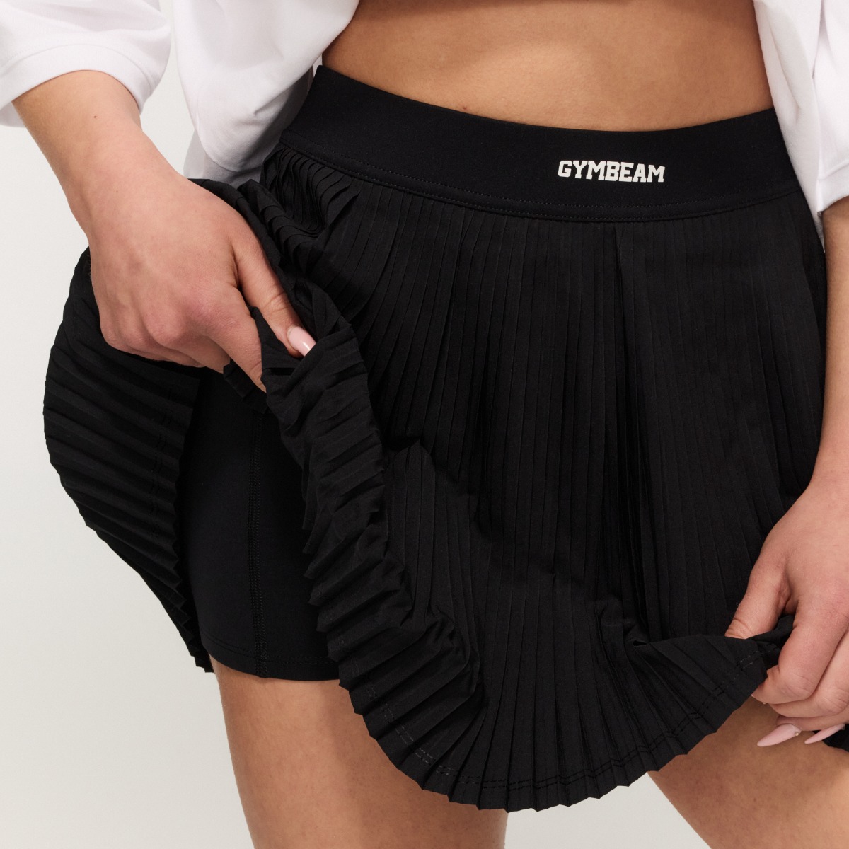 GymBeam Women‘s Varsity Skort Black · záber 7