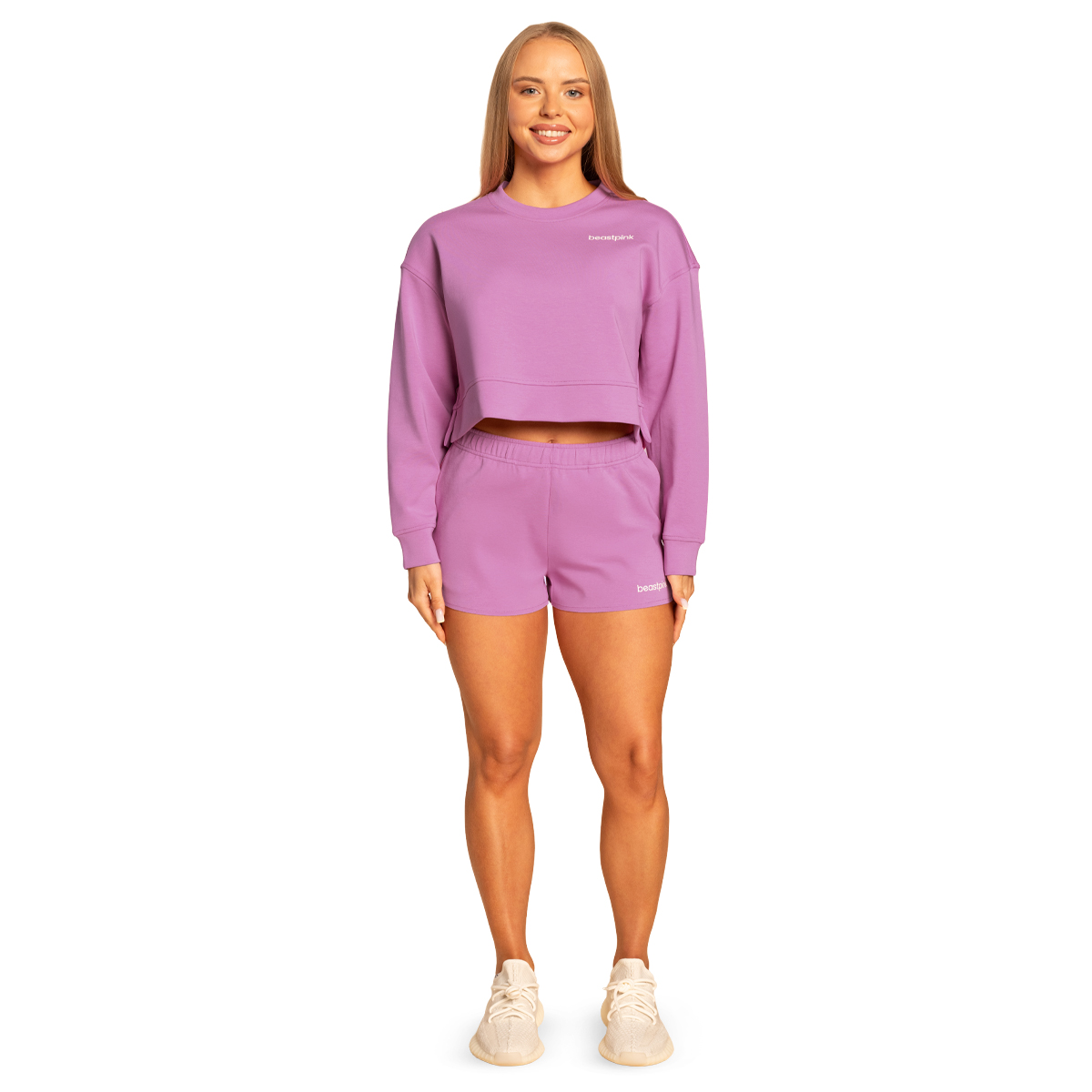 BeastPink Grace női melegítőfelső Purple - Méret: XS | Szín: Fialová | Tömeg: 0,357 g | Csomag: 50 · záber 10