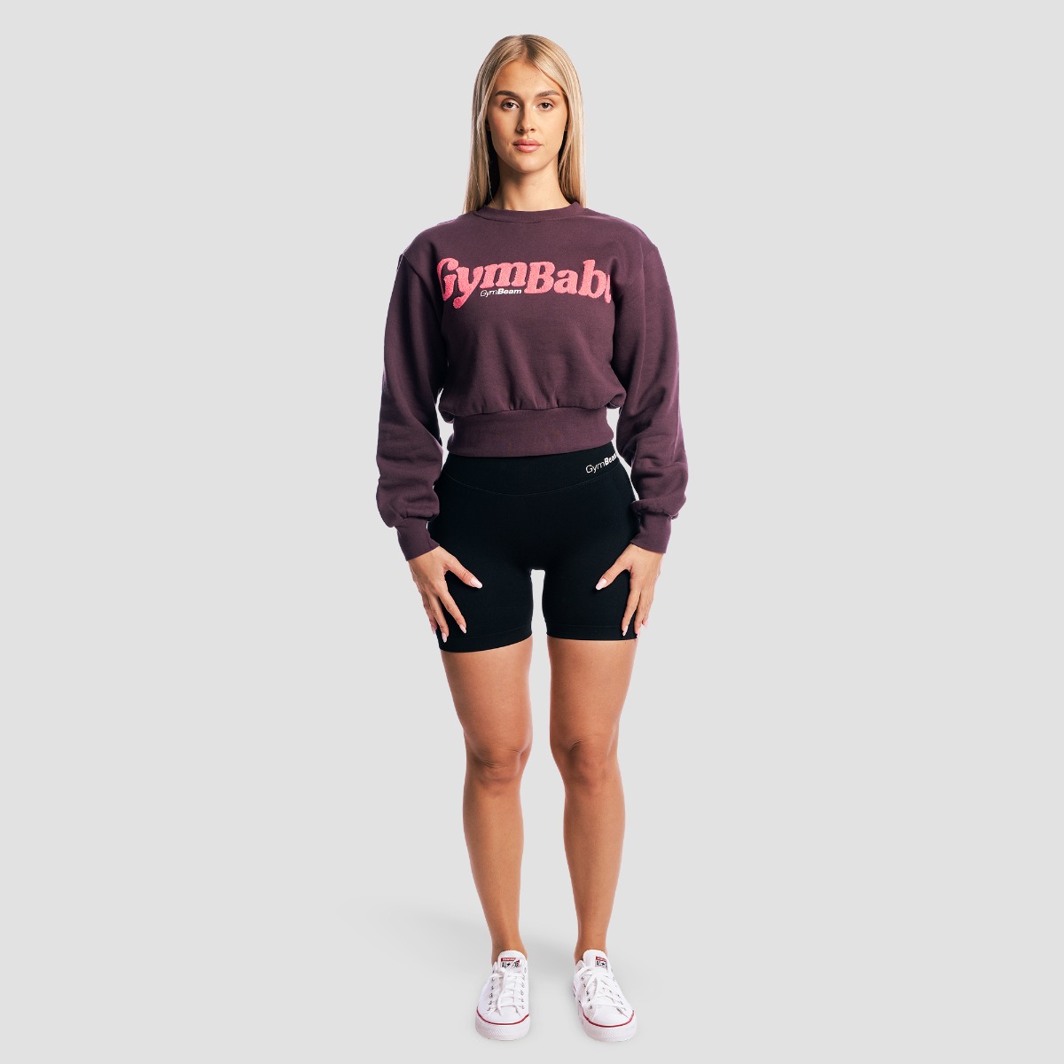 GymBeam Women‘s GymBabe Jumper Eclipse - Méret: S | Szín: Fialová | Tömeg: 0,415 g | Csomag: 40 · záber 6