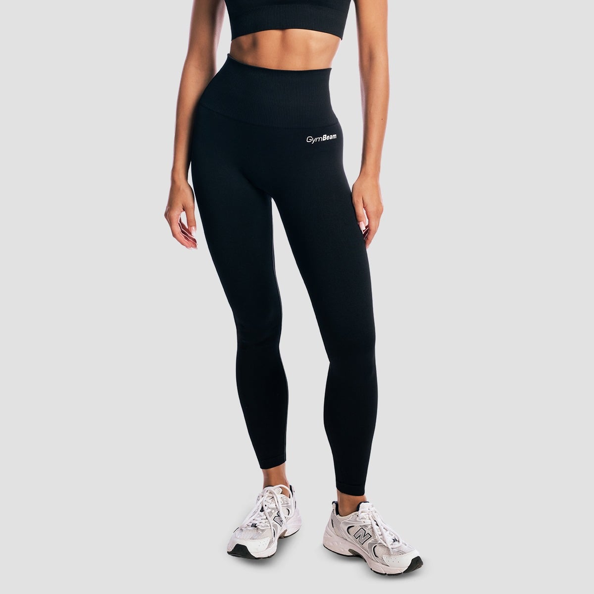 GymBabe női Leggings Black - GymBeam