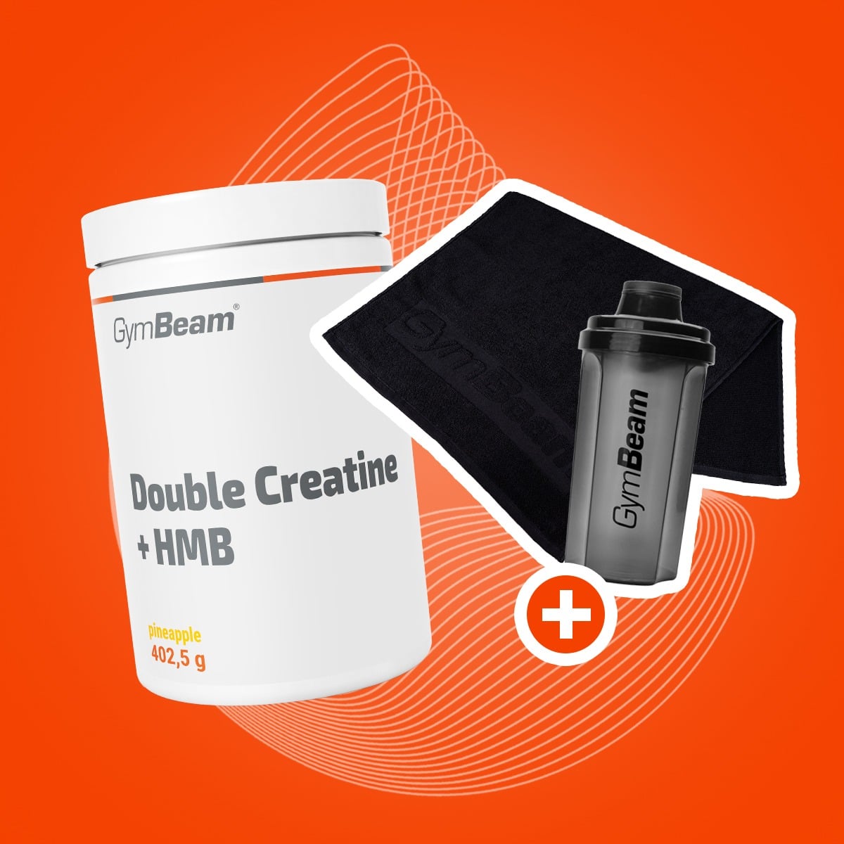 Duplikált kreatin + HMB - GymBeam + ajándékok