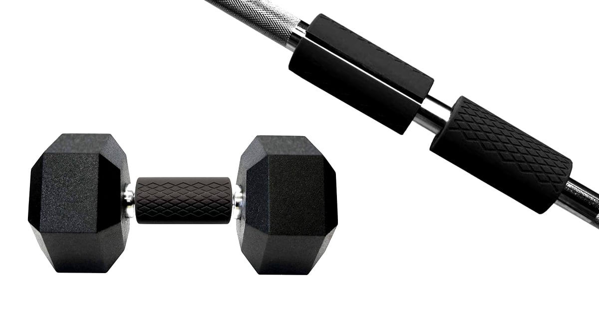 Silicone Weight Bar Grips Grip - GymBeam