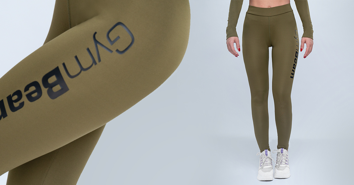 Advanced Olive női leggings - GymBeam