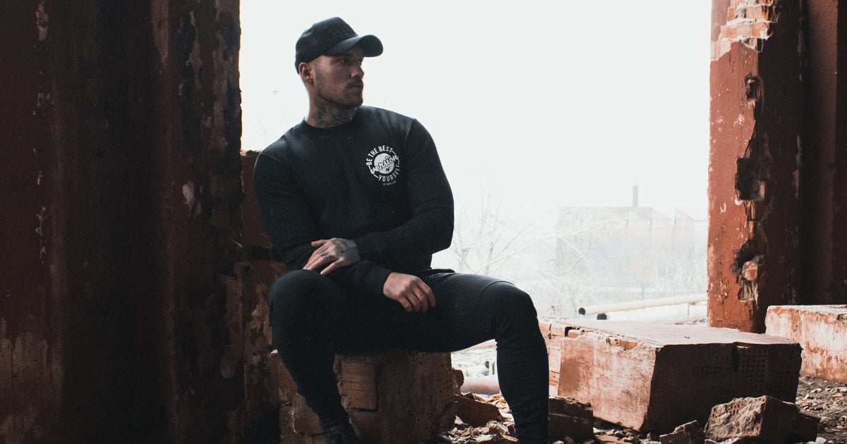 The Best Version Black pulcsi - GymBeam