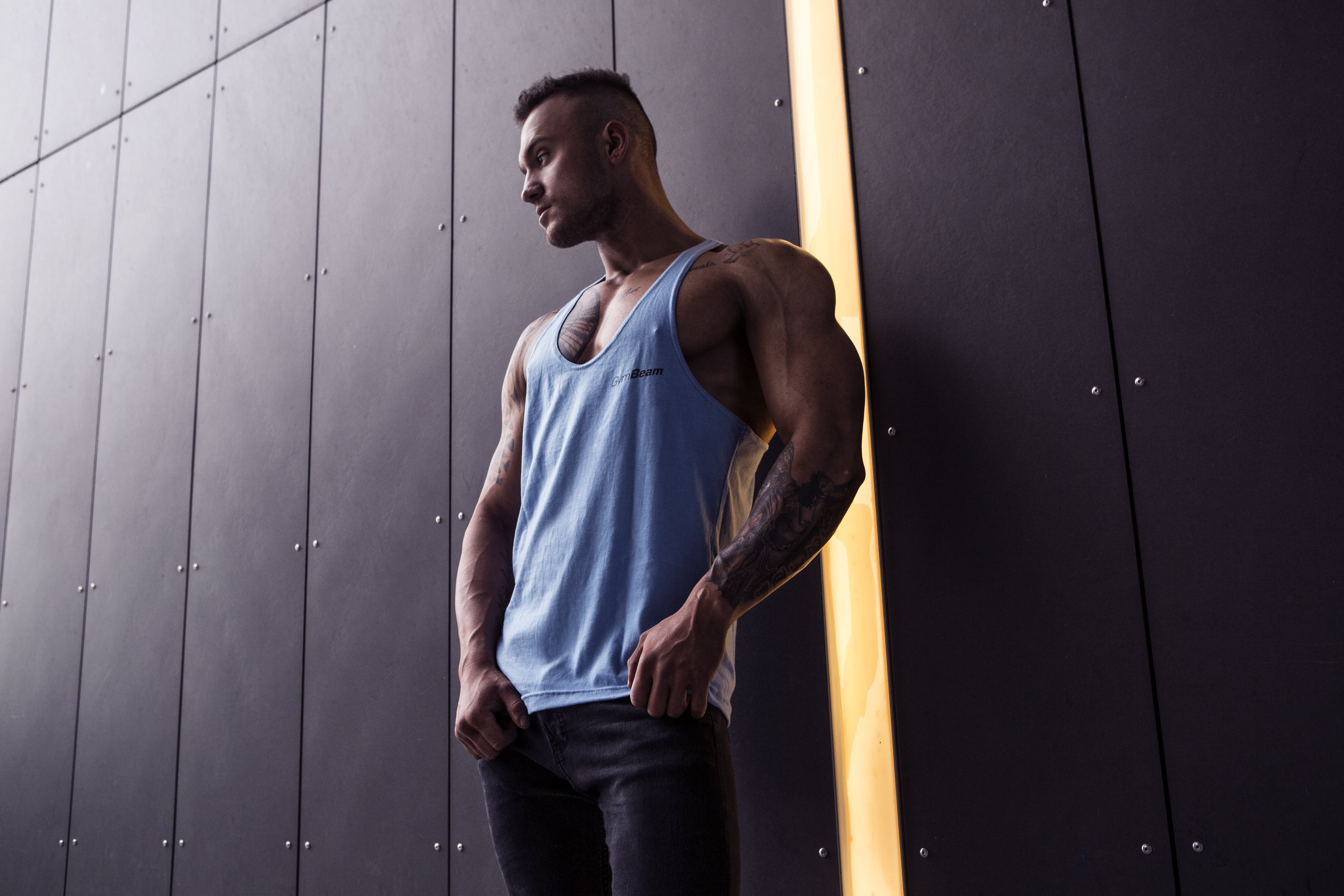 Stringer Sky Blue atléta GymBeam