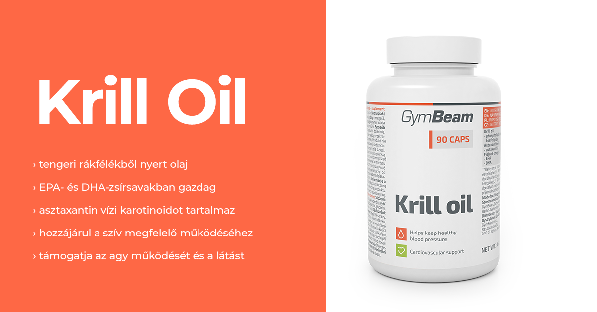Krill olaj - Gymbeam