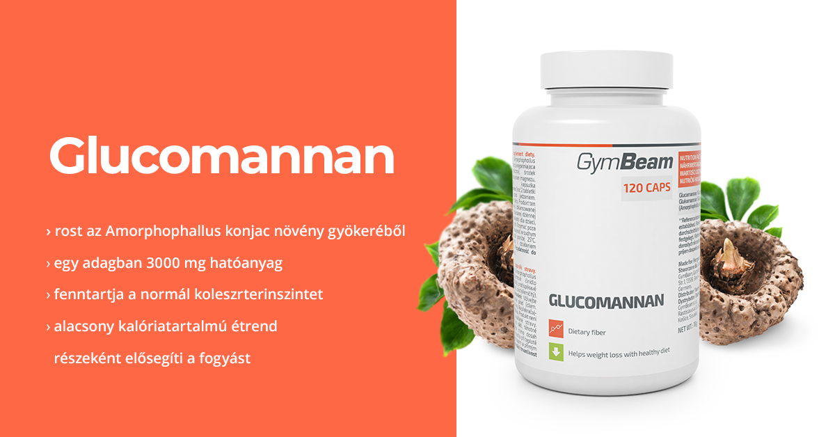 Glükomannán - Gymbeam