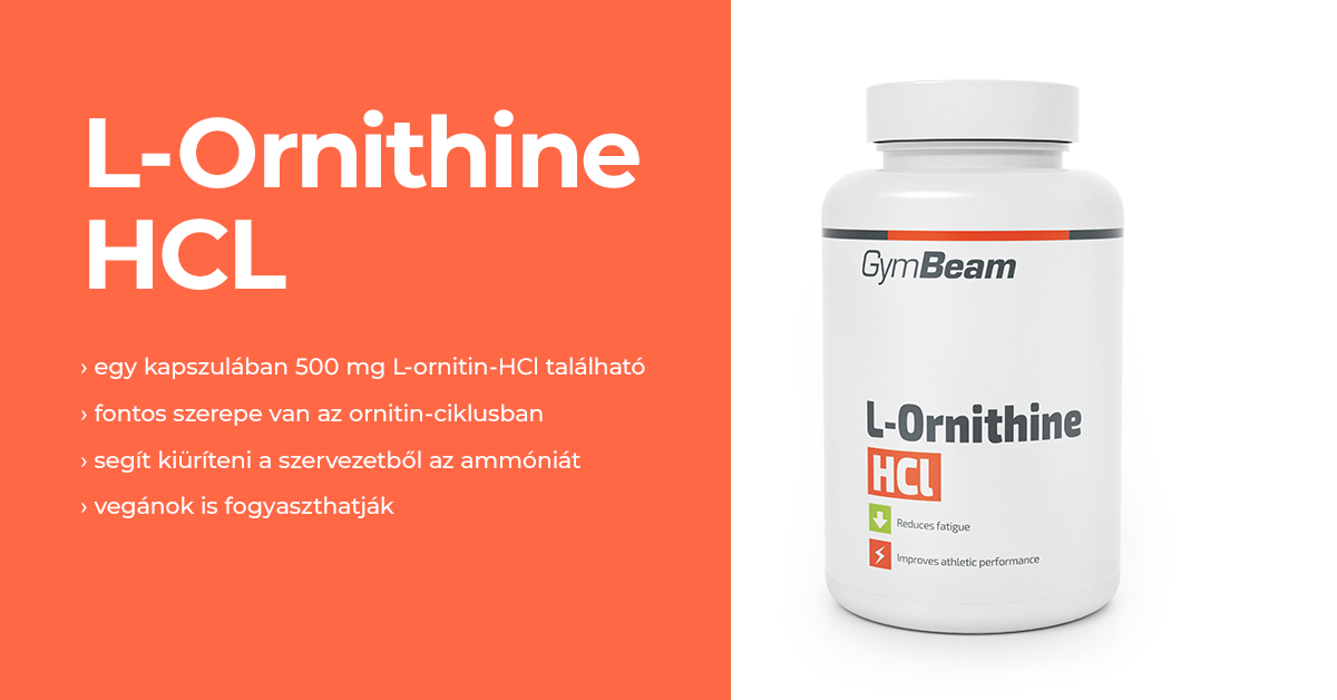 L-ornitin-HCl - GymBeam
